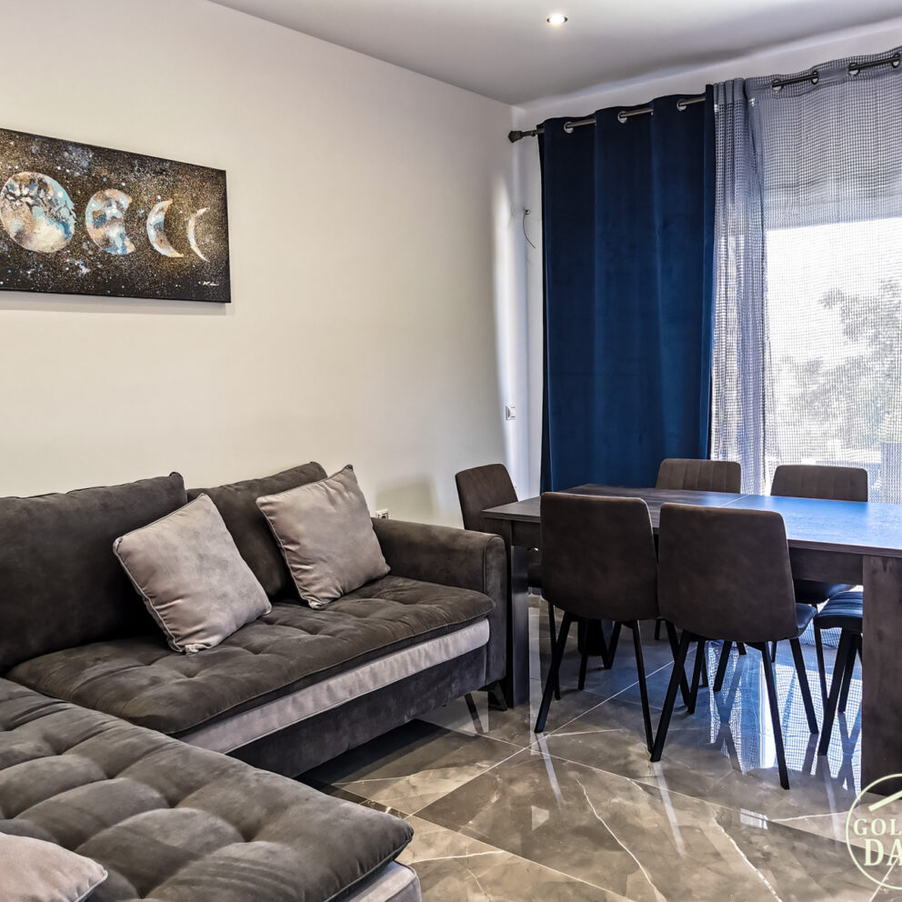 The Dining area and the Sofa | GoldenDay I