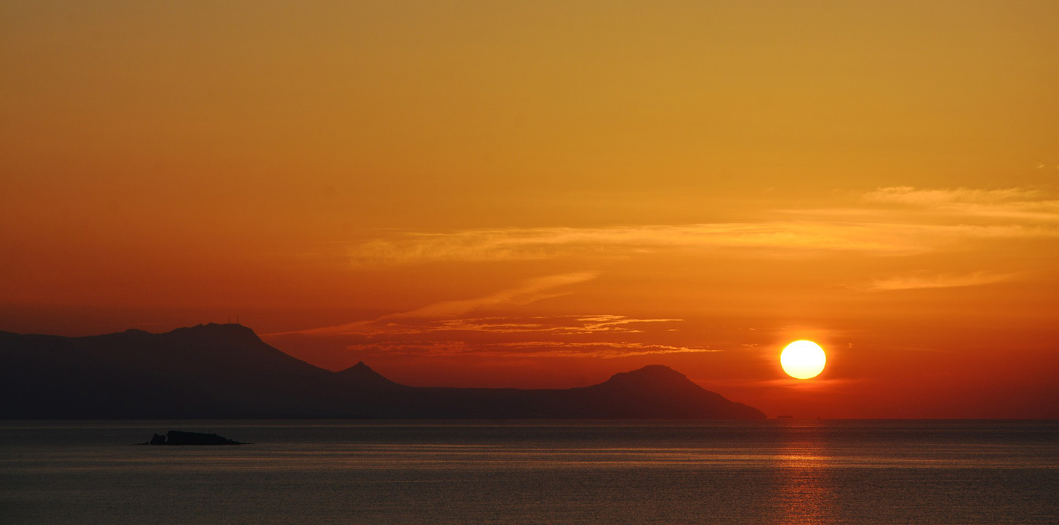Sunsrise in Crete